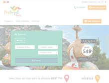 Tablet Screenshot of portugal-tours.com